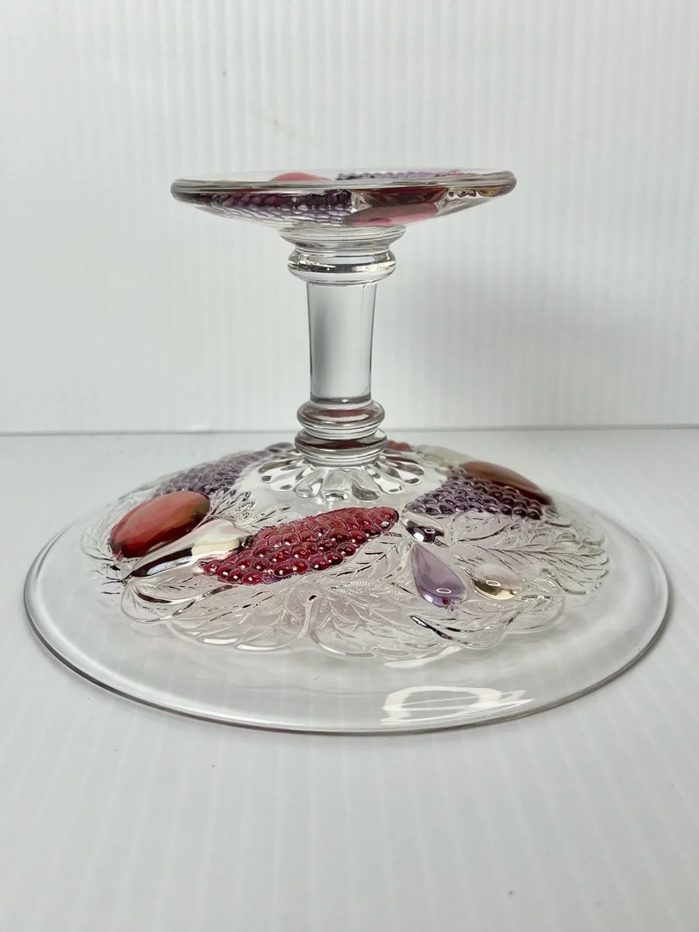 Vintage Westmoreland Della Robbia Compote/Footed Mint Dish